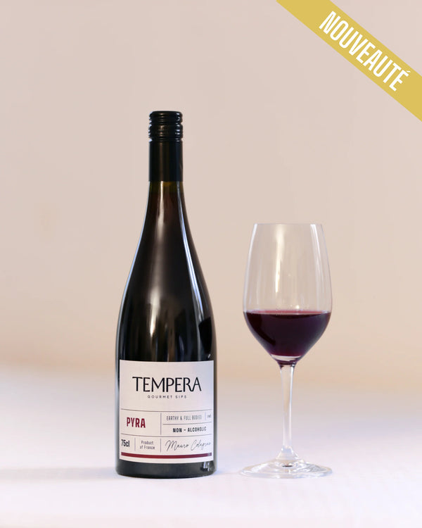 Elegante rode Tierra - Tempera alcoholvrije gastronomische drank