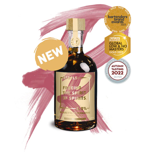 Rebels 0.0% Amaretto Alternative sans alcool Sanzalc, cave sans alcool pour adultes décomplexés