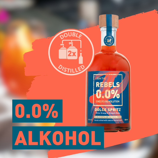 Rebels 0.0% Dolce Spritz Alternative sans alcool 0,0% Sanzalc, cave sans alcool pour adultes décomplexés