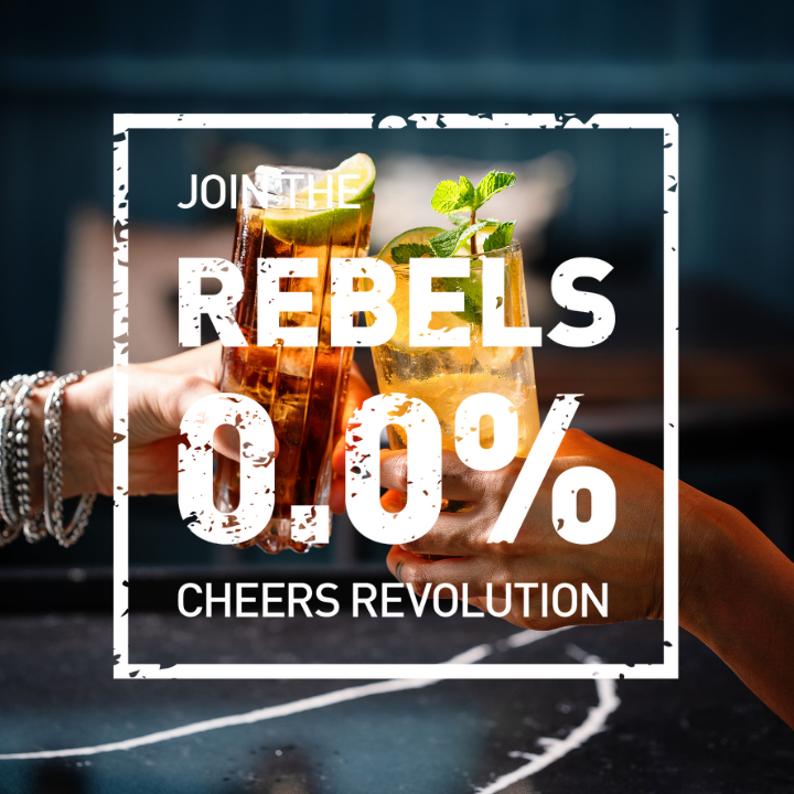 Rebels 0.0% Whisky Alternative sans alcool Sanzalc, cave sans alcool pour adultes décomplexés