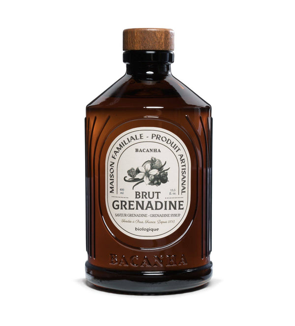Sirop de Grenadine Brut Biologique - 400 ml 🥂 Sanzalc, la cave sans alcool et sans complexe