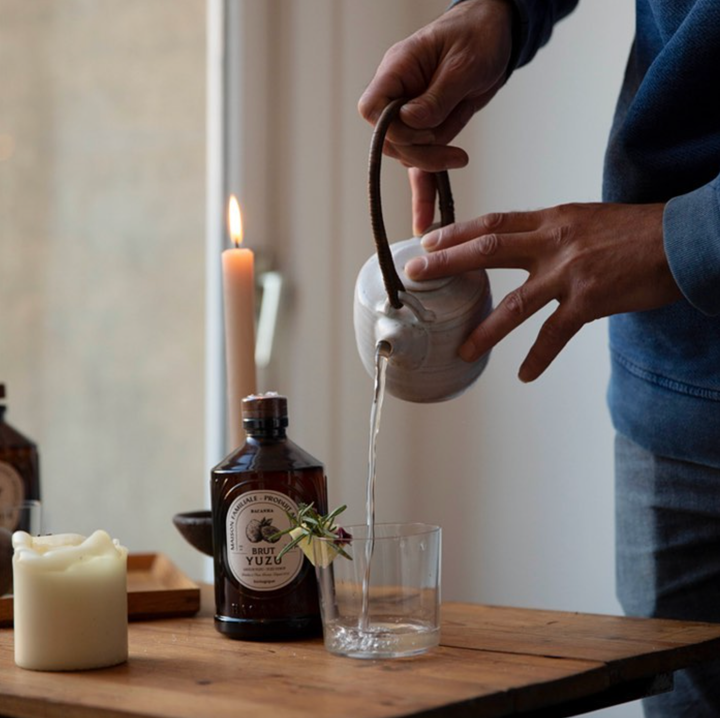 Sirop de Yuzu Brut Biologique - Bacanha Sanzalc, cave sans alcool pour adultes décomplexés