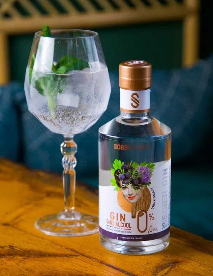 Spiritueux sans alcool SOBER GIN 0.0% 🥂 Sanzalc, la cave sans alcool et sans complexe