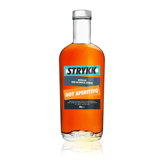 Strykk Not Aperitivo sans alcool 0.0% Sanzalc, cave sans alcool pour adultes décomplexés