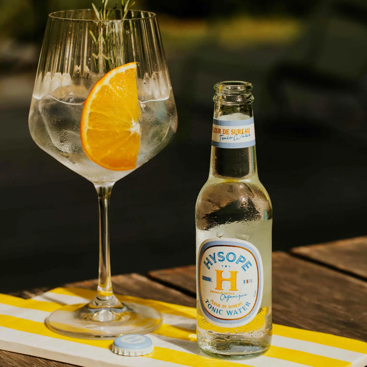 Tonic water Fleur de Sureau Bio Hysope 20 cl Sanzalc, cave sans alcool pour adultes décomplexés