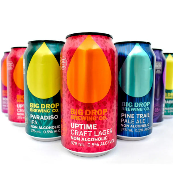 Collection 5 bières Big Drop sans alcool