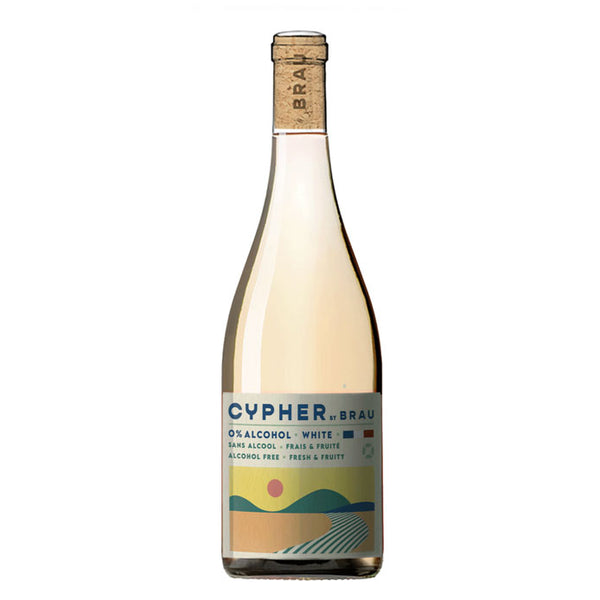 Vin blanc CYPHER Bio sans alcool 0,0% Sanzalc, cave sans alcool pour adultes décomplexés