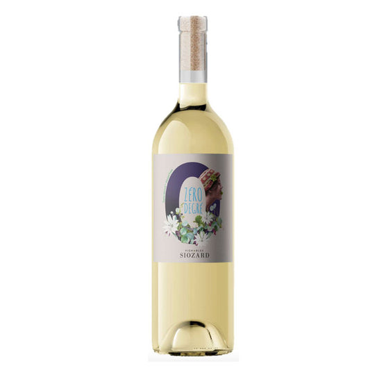 Vin blanc Zéro Degré by Claouset sans alcool 0,0% Sanzalc, cave sans alcool pour adultes décomplexés