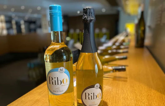 Vin blanc d'Alsace Ribo sans alcool 0,5% Sanzalc, cave sans alcool pour adultes décomplexés