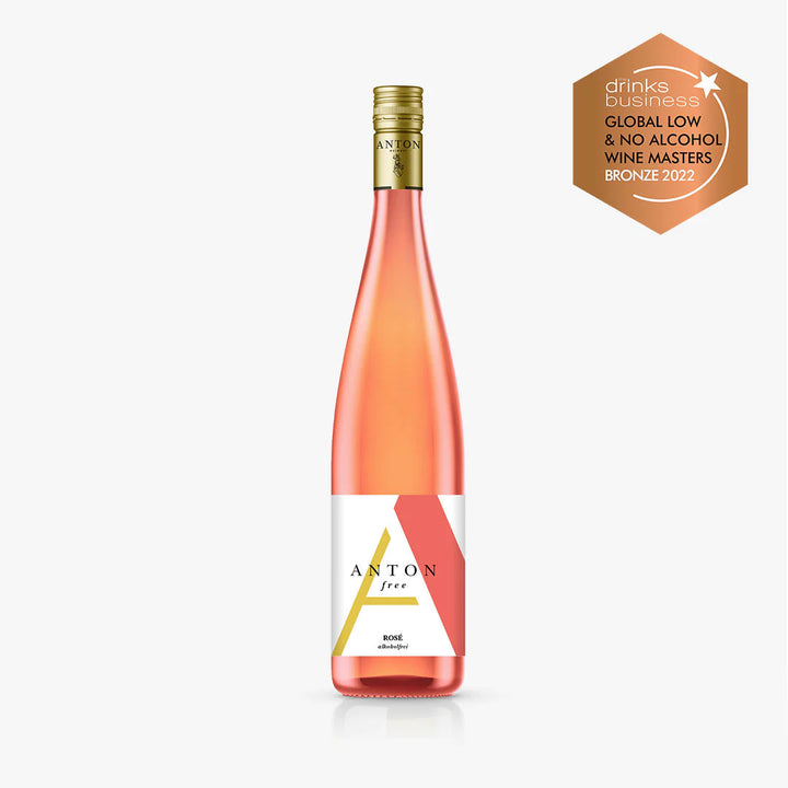 Vin rosé Free ANTON sans alcool 0,5% Sanzalc, cave sans alcool pour adultes décomplexés