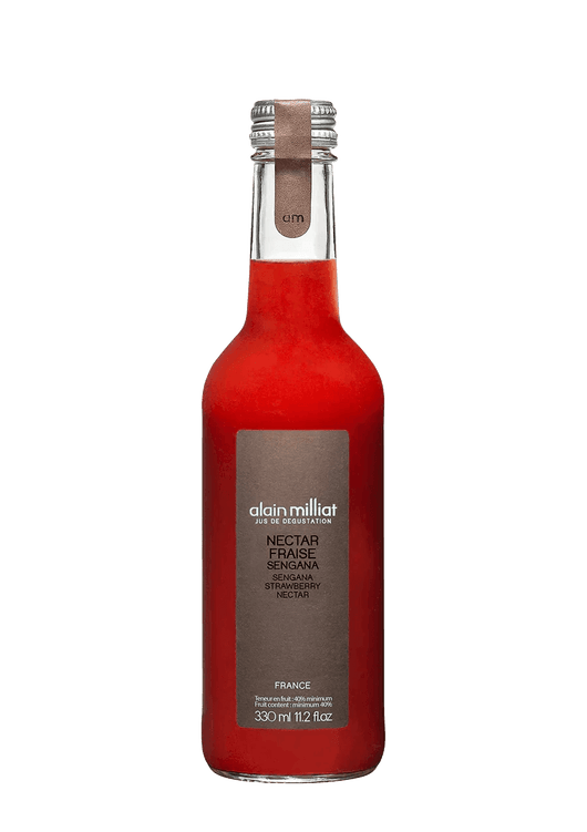 Alain Milliat Nectar de Fraise Sengana 33cl - Sanzalc, cave sans alcool pour adultes décomplexés