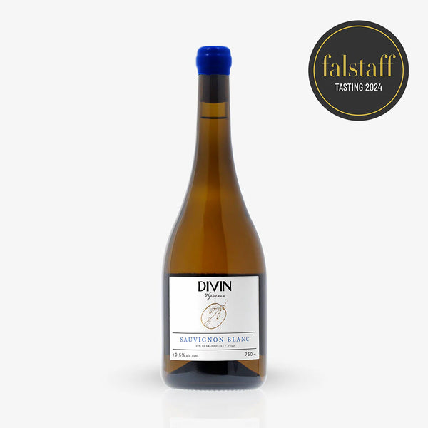 Vin blanc Divin Vigneron Sauvignon sans alcool 0,5%