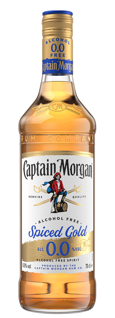 El Capitán Morgan condimentó oro 0.0%