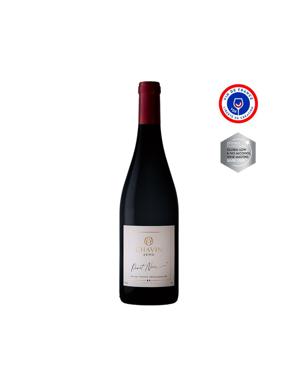 Red wine Chavin Zero Cabernet & Merlot - Vin de France without alcohol 0.0%