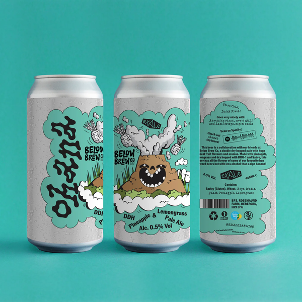 Bière Below Brew - Ohana sans alcool 0.5%