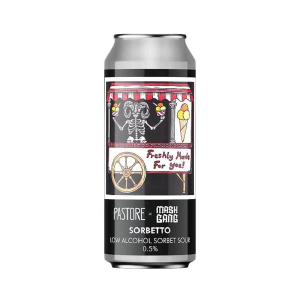 Bière Mash Gang Pastore Sorbetto sans alcool 0,5%