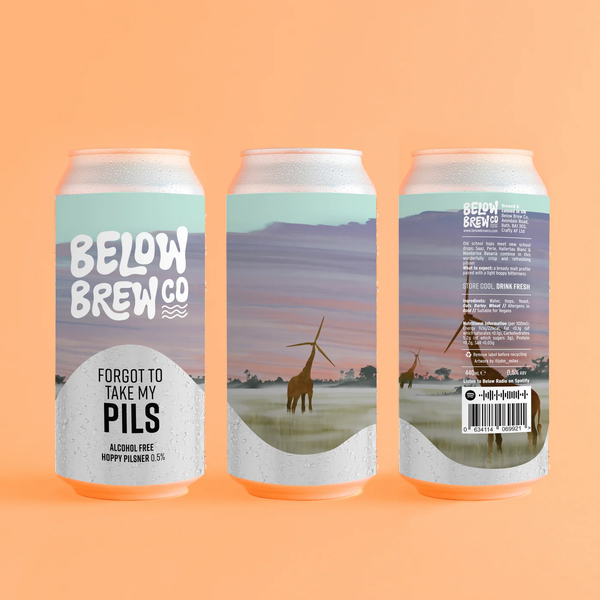 Beer Below Brew - Vergat mijn pils te nemen zonder alcohol 0,5%