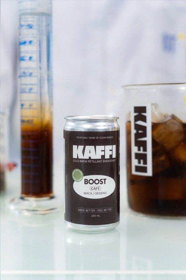 Boisson énergisante BOOST CAFÉ : Maca & Ginseng - Drink Kaffi